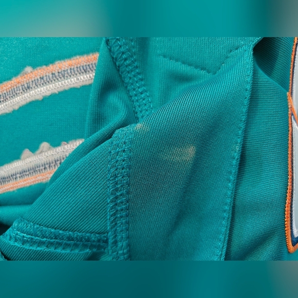 ❗NWT Ryan Tannehill 17 Miami Dolphins Men's Teal Football Jersey Size 56 3XL - Picture 8 of 8